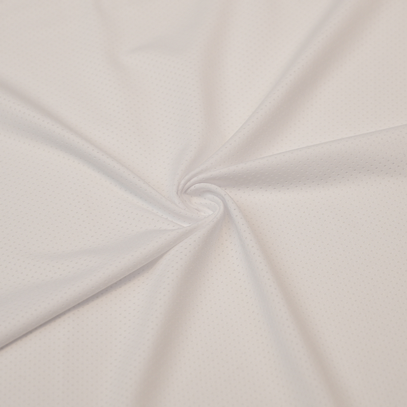 Recycled polyester spandex mesh clothing fabric