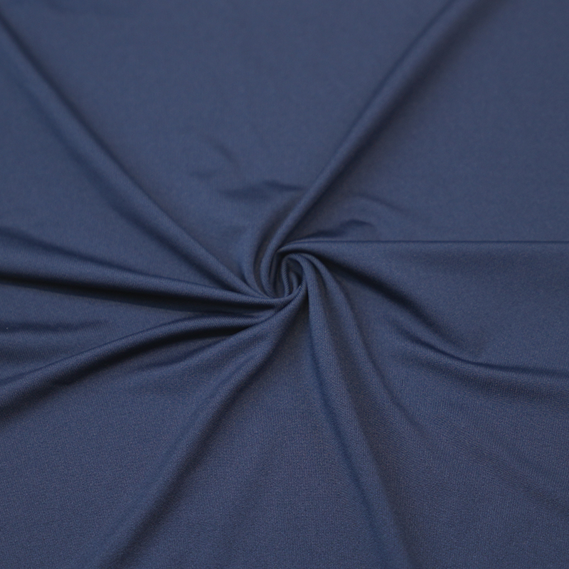 Recycled polyester spandex jersey T-shirt fabric