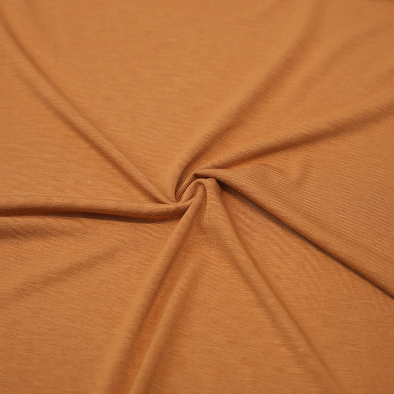 Bamboo viscose/polyester stretch jersey fabric