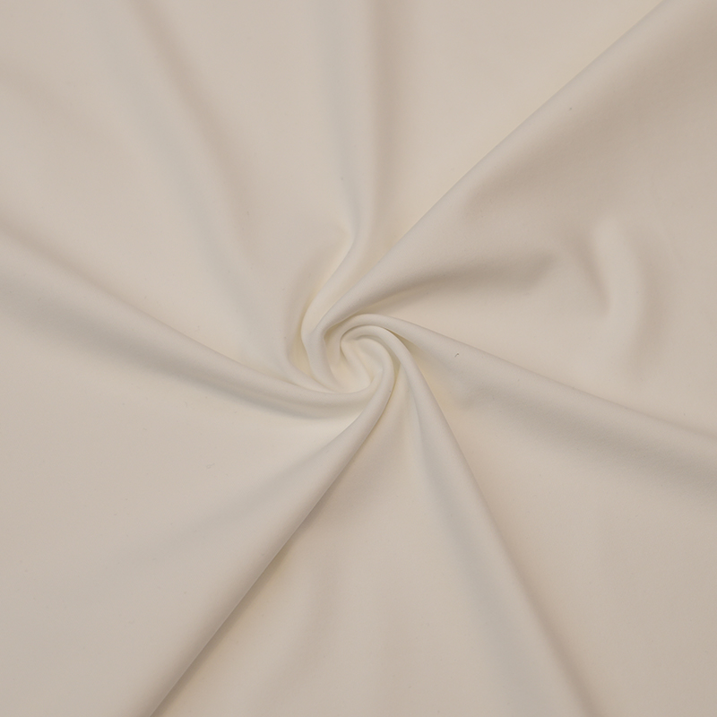 Recycled nylon spandex interlock T-shirt fabric